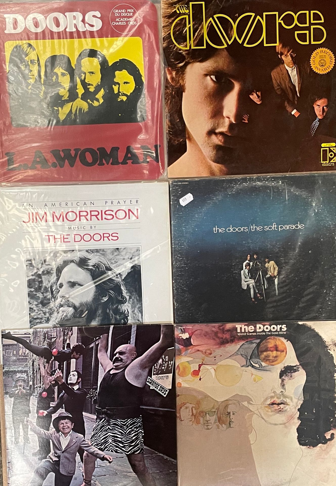 Null Seis LPs - The Doors

VG a EX; VG a EX