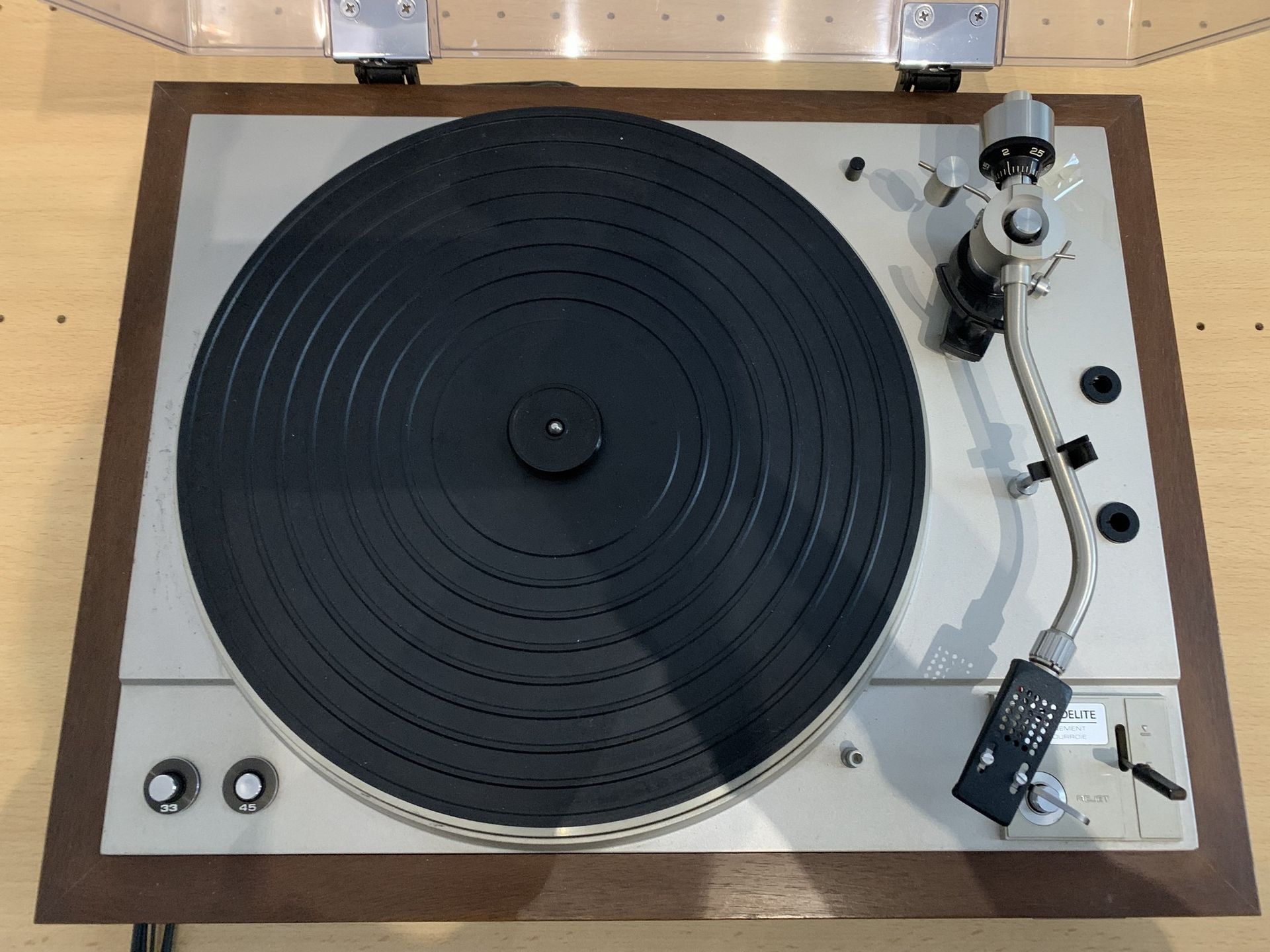 Null Turntable, PIONEER (without reference) 
Supplied with cartridge and diamond&hellip;