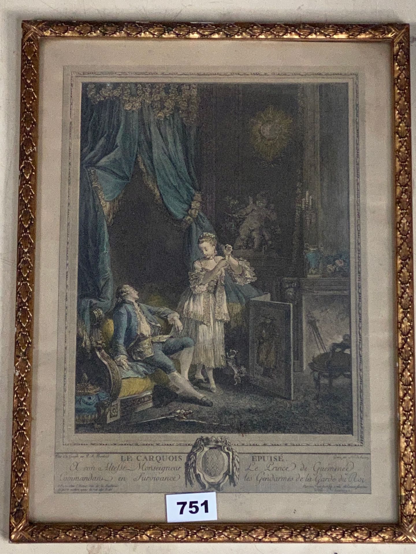 Null Nicolas Delaunay (1739-1792) nach Pierre-Antoine Baudouin (1723-1769) "Le C&hellip;