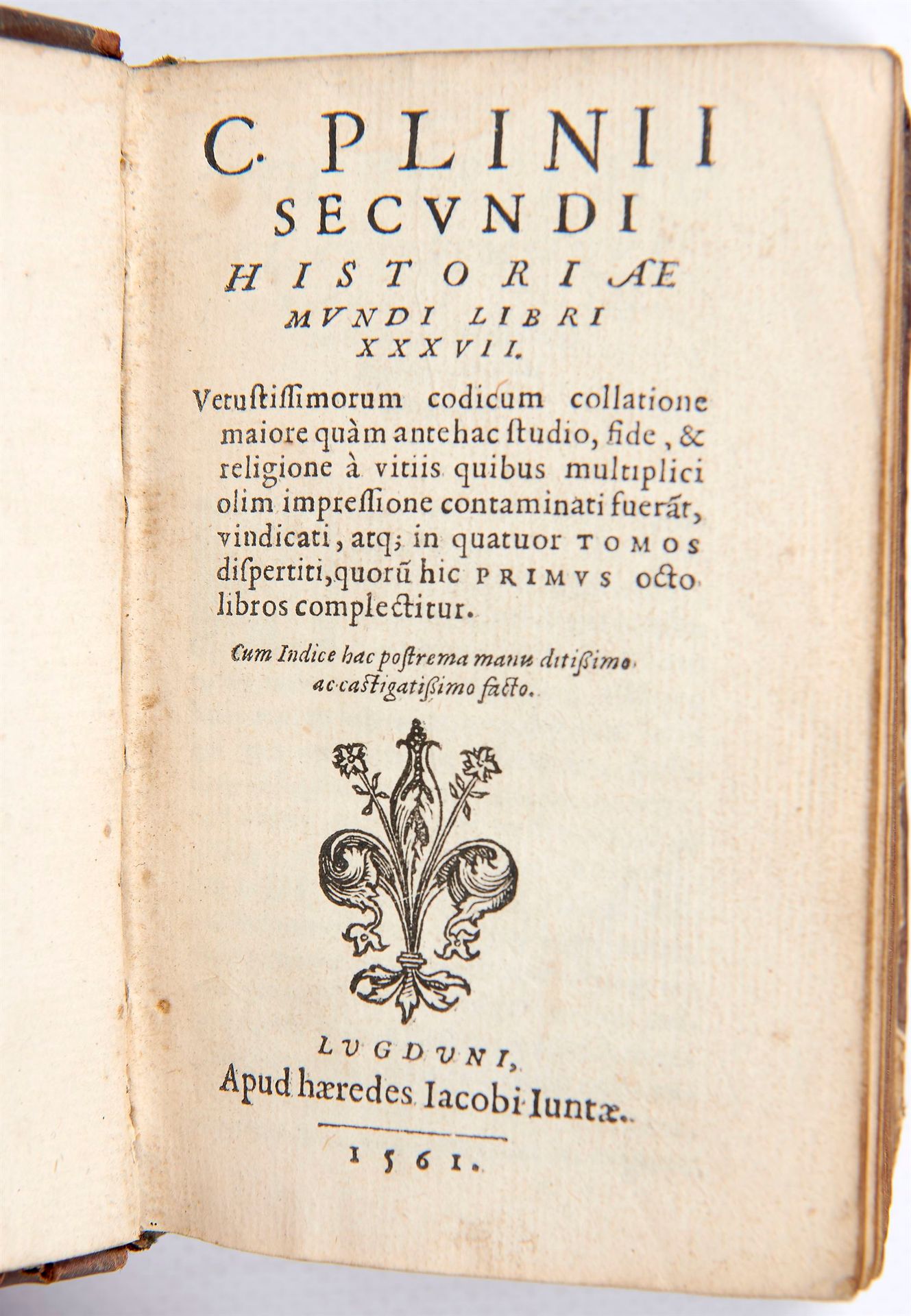Null Plinius secondus - C.Plinii secundi historiae mundi libri XXXVII - Lugduni &hellip;
