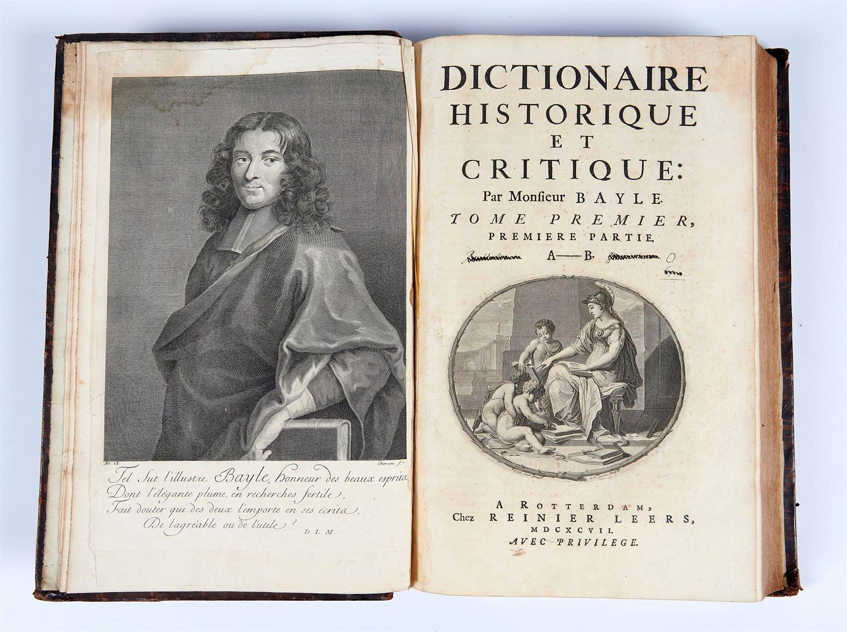 Null BAYLE (Pierre) - Dictionnaire historique et critique - Rotterdam ; Reinier &hellip;