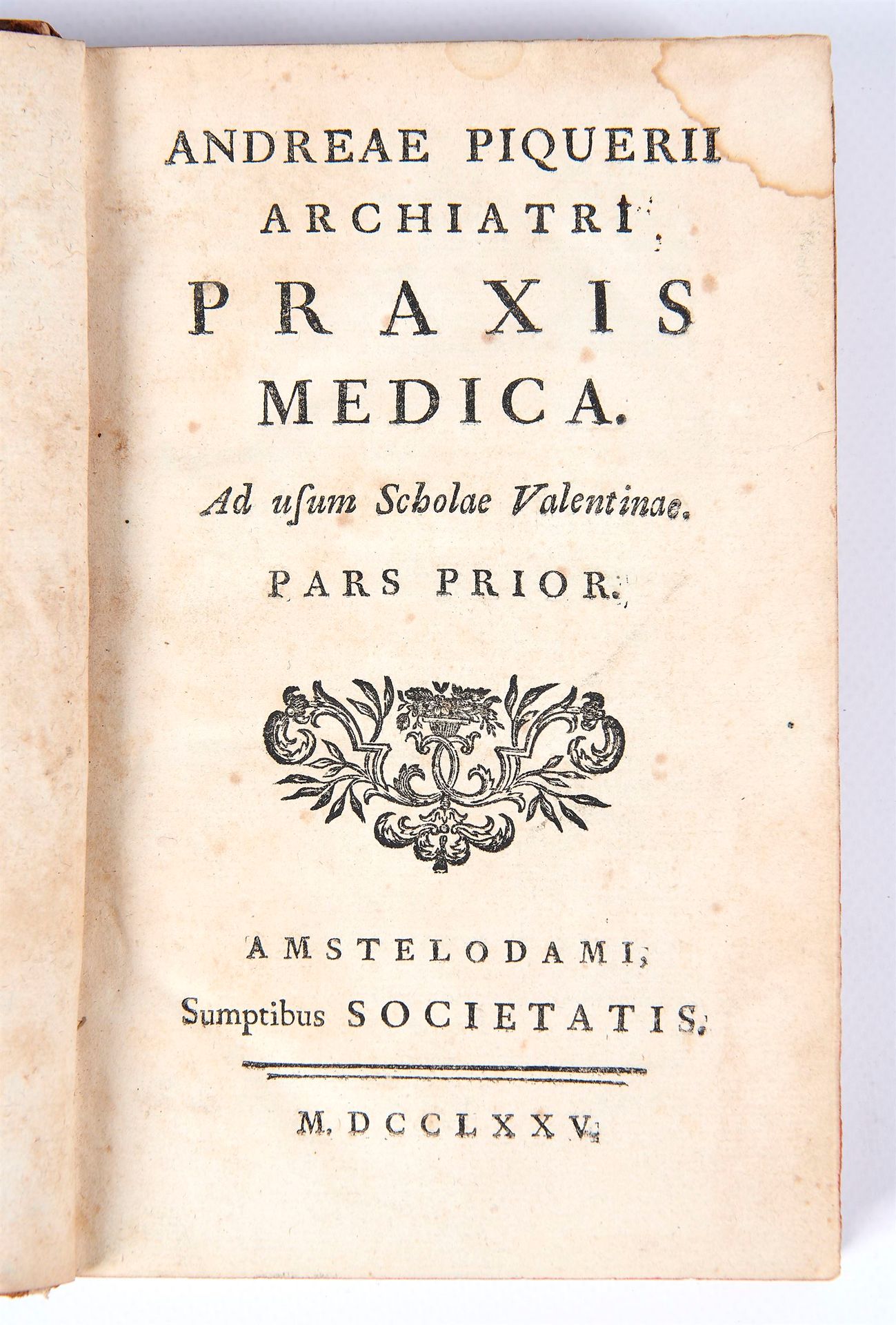 Null [Medicine] - PIQUER (Andrès) - Andreae Piquerii Archiatri Praxis Medica - A&hellip;