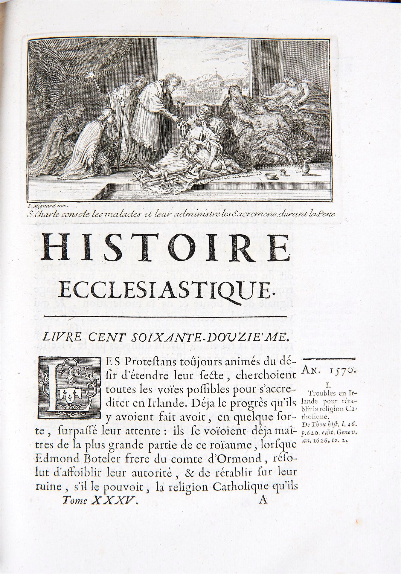 Null [RELIGIOSA] - FLEURY (Abbé) - Histoire ecclésiastique - Paris ; Pierre Emer&hellip;