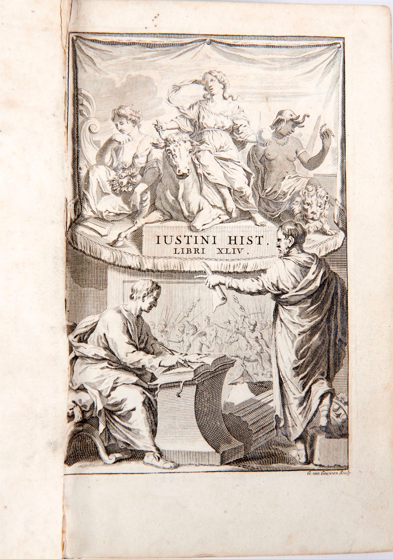 Null JUSTINIUS - Justini Historiae Philippicae Ex Recension Joannis Georgii Grae&hellip;