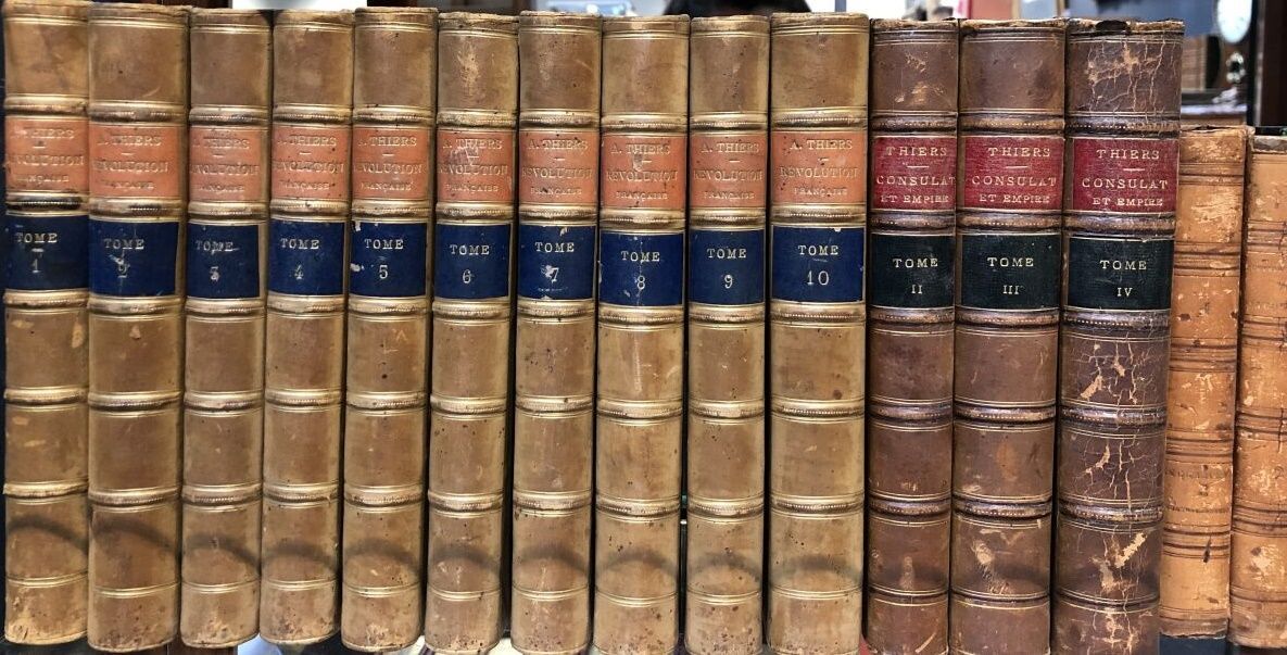 Null Ensemble de 15 volumes : THIERS (Adolphe) - Histoire de la révolution franç&hellip;