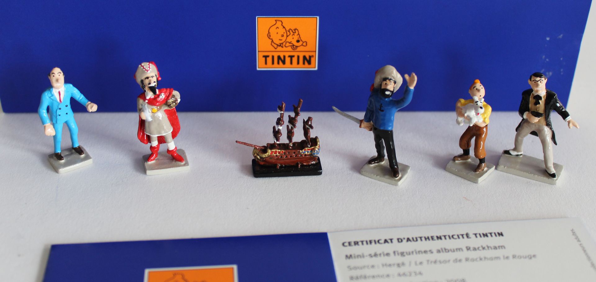 Null Figurines Moulinsart / PIXI - TINTIN - Mini Série : Album Licorne. Mini sér&hellip;