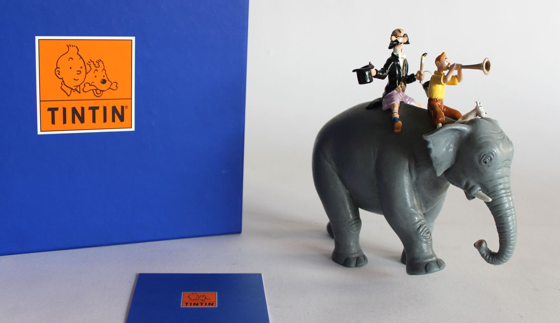 Null Figurines Moulinsart / PIXI - TINTIN - Collection Classique: Tintin éléphan&hellip;