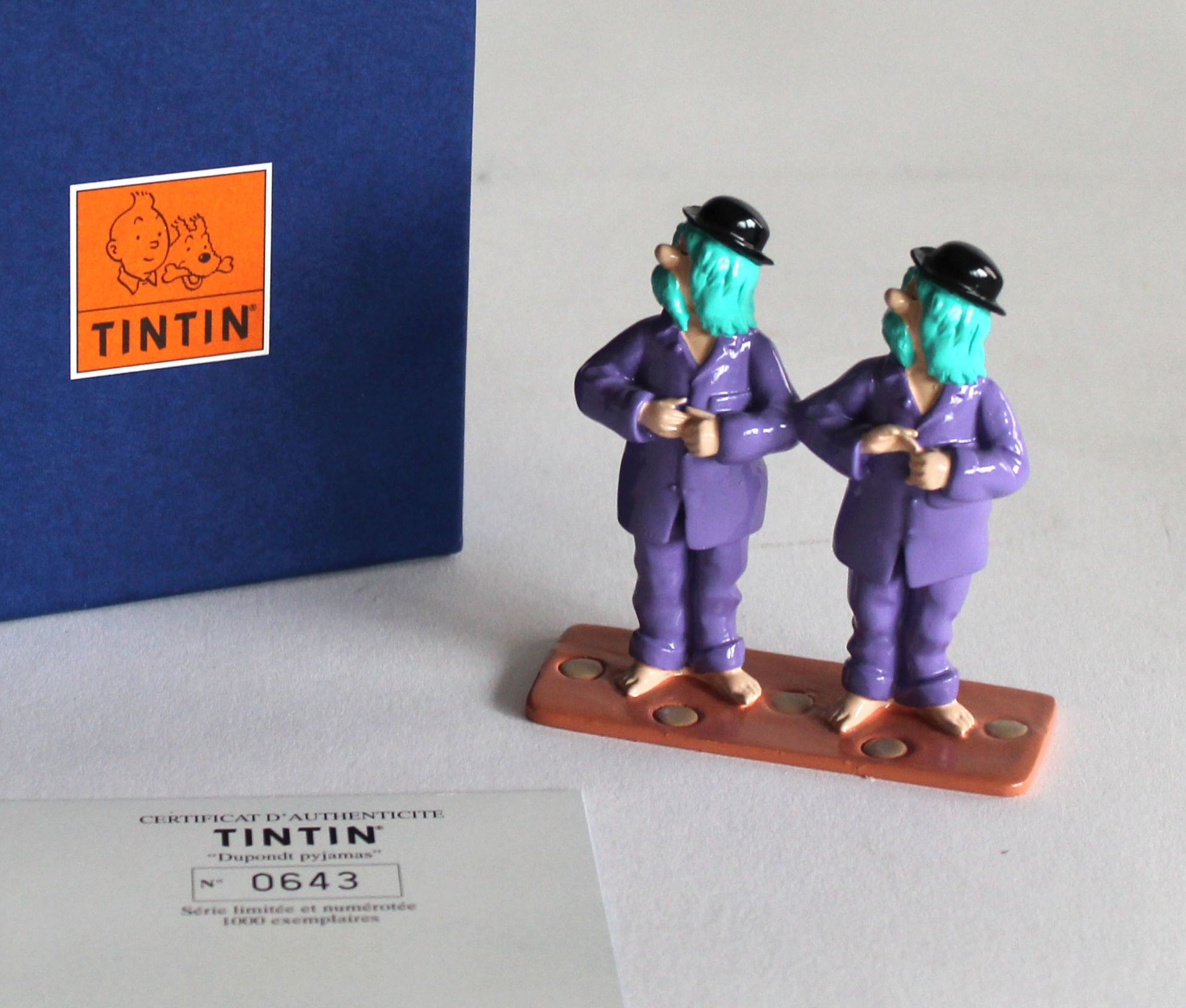 Null Figurines Moulinsart / PIXI - TINTIN - Collection Générique : Dupond et Dup&hellip;