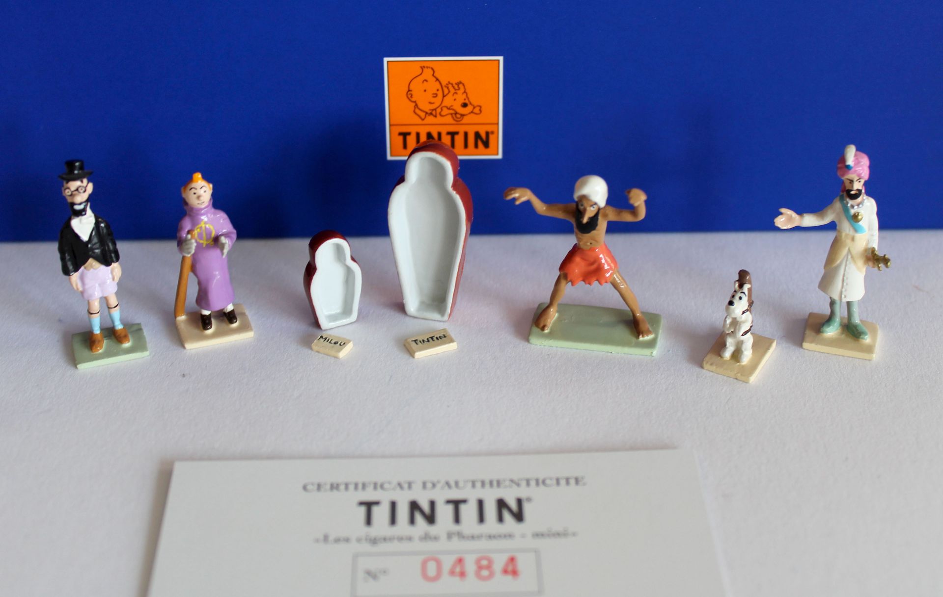 Null Figurines Moulinsart / PIXI - TINTIN - Mini Série : Les cigares du Pharaon,&hellip;