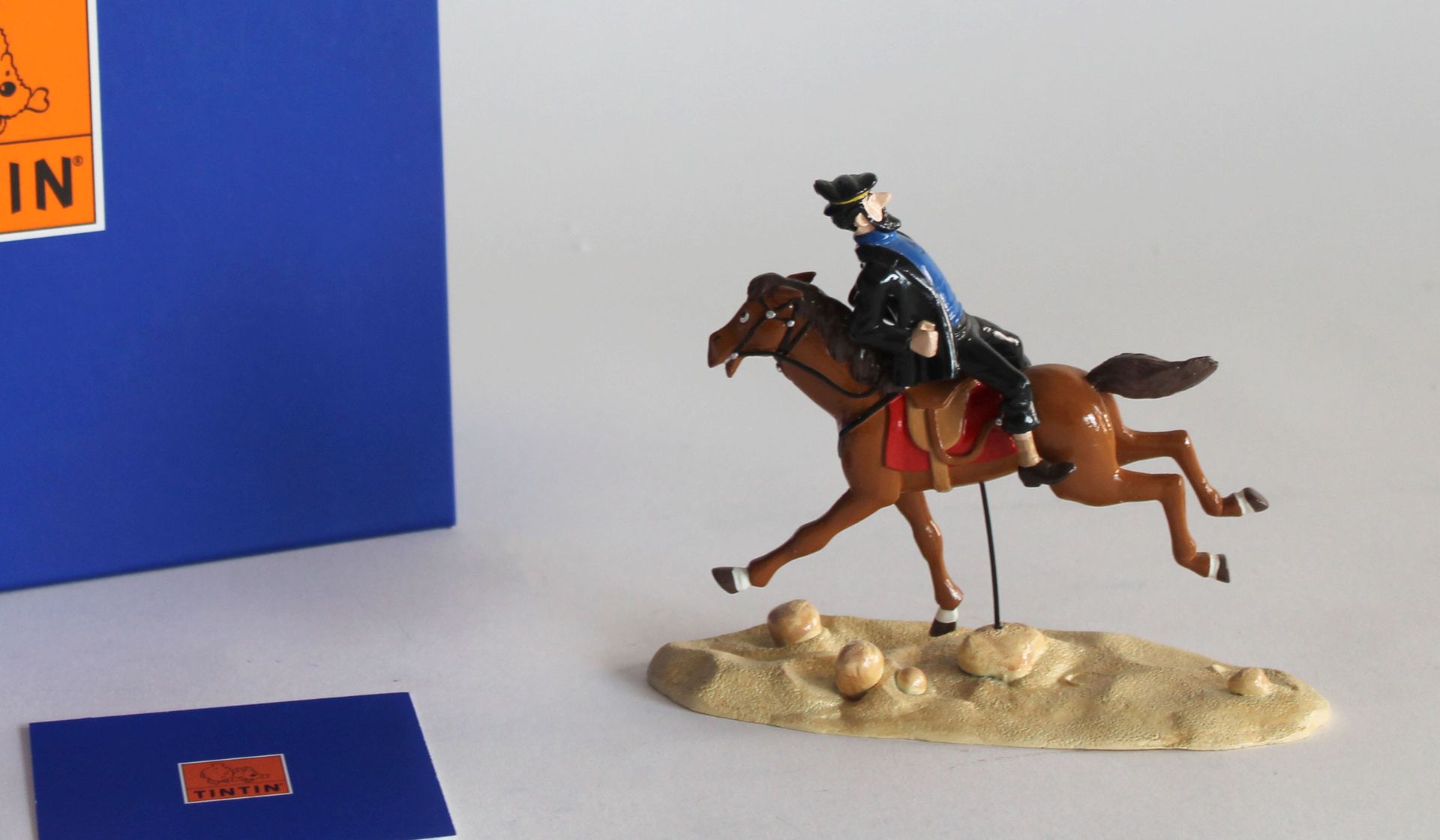 Null Figurine Moulinsart / PIXI - TINTIN - Collection Générique : Haddock cheval&hellip;