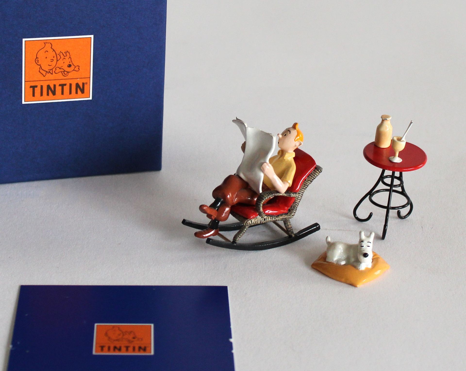 Null Figurines Moulinsart / PIXI - TINTIN - Collection Générique : Tintin bascul&hellip;