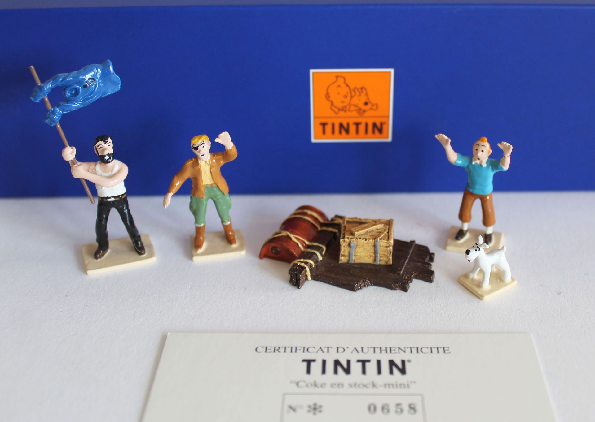 Null Figurines Moulinsart / PIXI - TINTIN - Mini Série : Coke en stock. Ensemble&hellip;