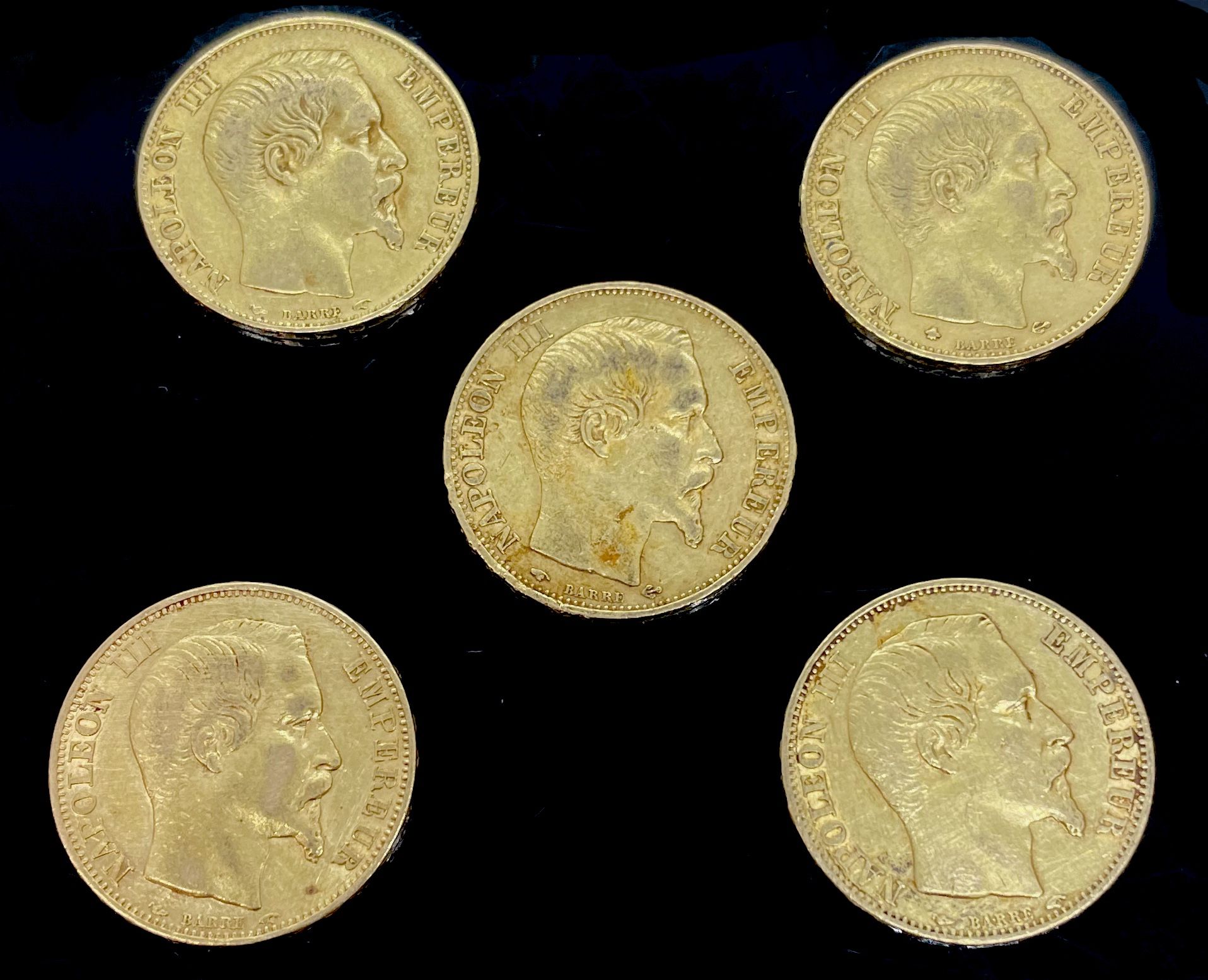 Null 拿破仑三世非月桂冠20法分的五件作品