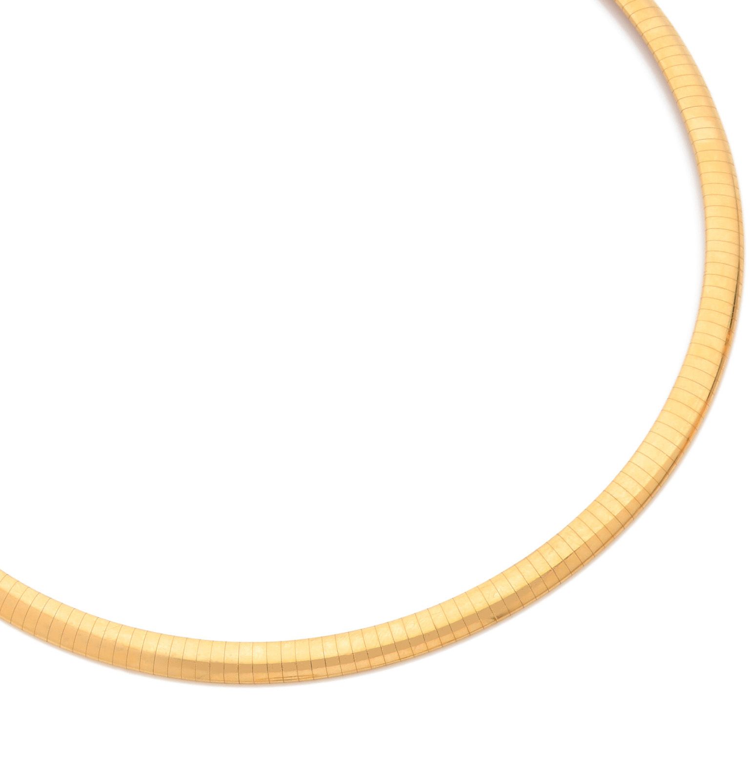 Null NECKLACE in yellow gold 750 mils. Weight 43,87 g