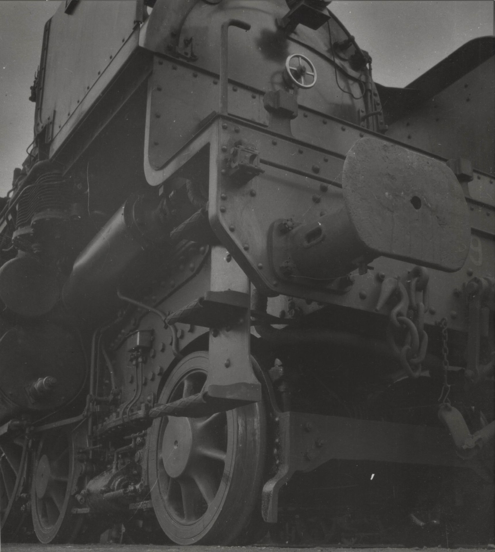 Null 盖-勒-博耶铁路上的生活。银质摄影作品，背面有 "Photo Le Boyer "的印章，约1936年，尺寸为19.5 x 17.5厘米。有吸引力的印&hellip;