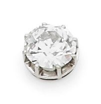 Null CRAVATE PENSIONER，头部镶嵌着一颗明亮式切割钻石。镶嵌在铂金中（已损坏） 钻石大小约为1.5克拉。