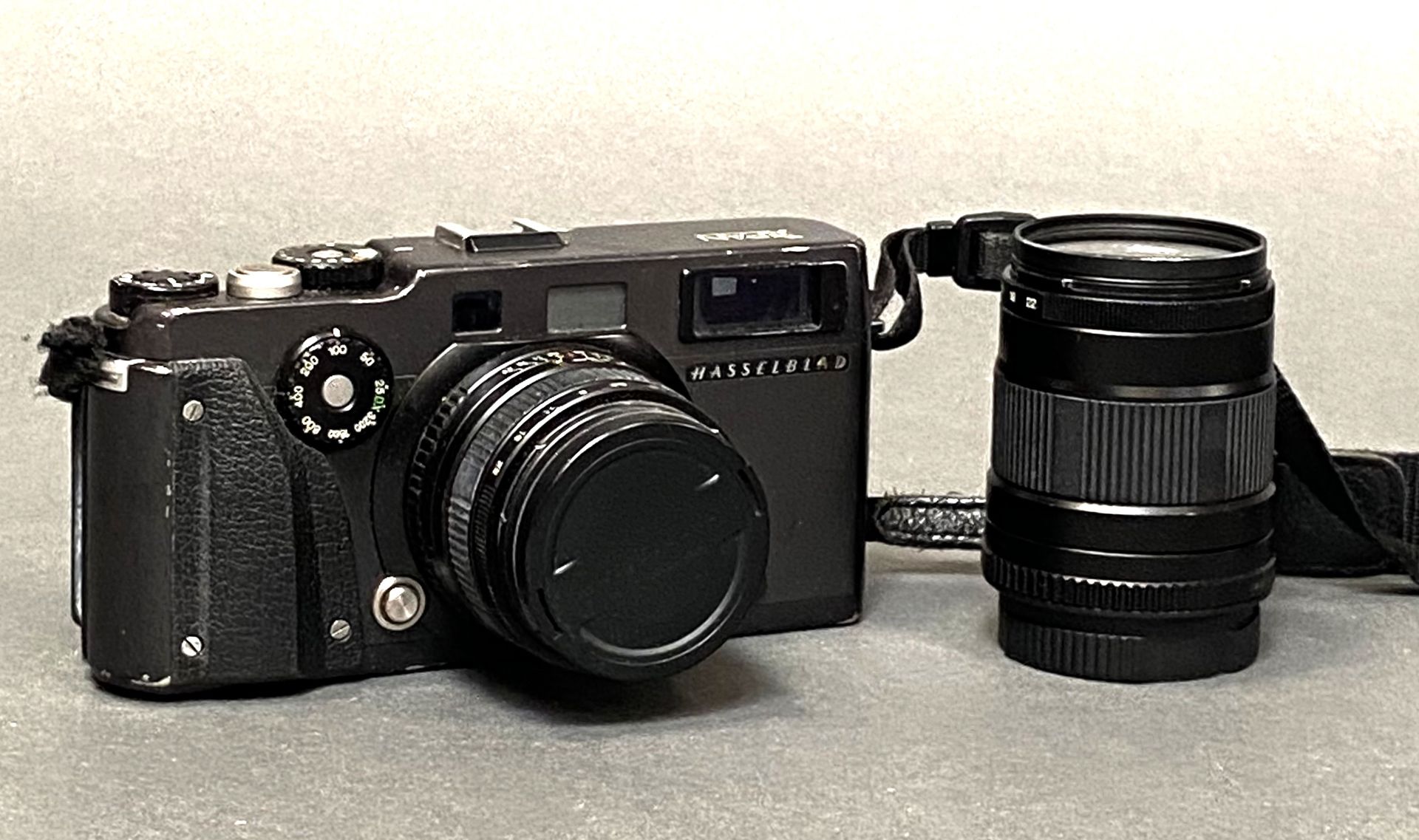 Null HASSELBLAD XPan camera and lens.