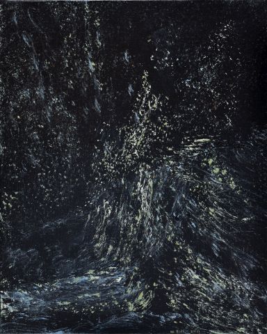 Null 米歇尔-比奥特 (1936-2020)

"夜之女王"。2011

布面油画，右下方有签名和日期，背面有标题

50x40厘米

(恢复)