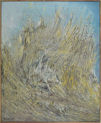 Null Michel BIOT (1936-2020)

"Les herbes folles". 1989

Oil on canvas, signed a&hellip;