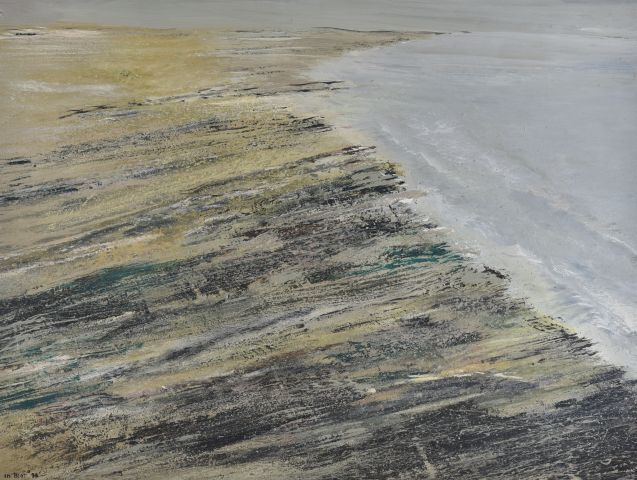 Null 米歇尔-比奥特 (1936-2020)

"低潮".1990

Arche纸上的油画，左下方有签名和日期，背面有标题

49x64,5 cm 正在观看