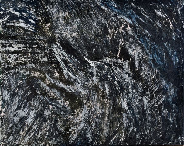 Null 米歇尔-比奥特 (1936-2020)

"当白人唱黑我"。2012

布面油画，背面有签名、日期和标题

50x40厘米