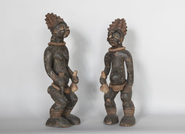 Null CAMEROUN 

Couple de statue royal en bois sculpté

XXe, dans le style des B&hellip;