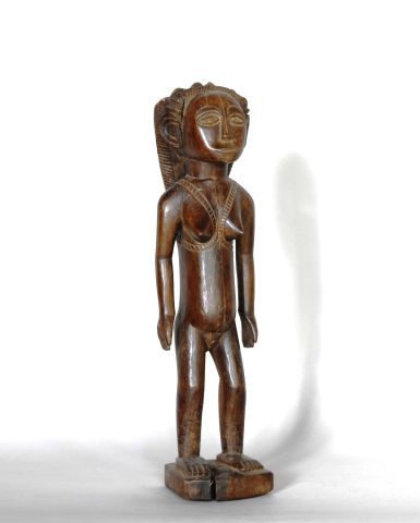 Null CONGO 

Statue en bois à patine rougeâtre

XXe, dans le style des TABWA 

H&hellip;