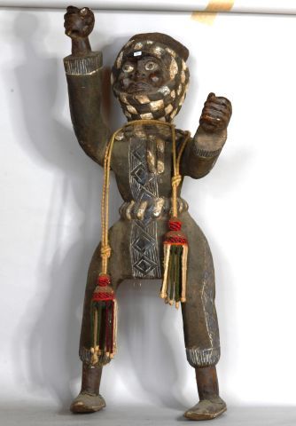 Null CAMEROUN 

Statue de personnage en bois polychrome

XXe dans le style des B&hellip;