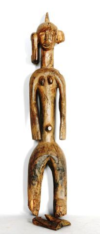 Null NIGERIA 

Statue en bois à patine marron

XXe, dans le style des MUMUYE 

H&hellip;