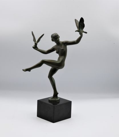 Null Marcel André Bouraine, conocido como BRIAND (1886 - 1948)

Bailarina con pa&hellip;