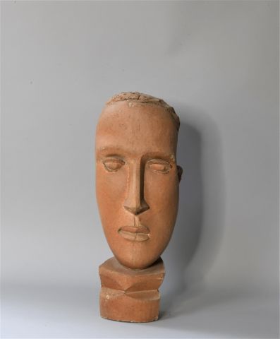 Null Odile BOUIX (20.-21. Jh.)

Frauenkopf mit langem Hals

Skulptur aus Ton, hi&hellip;