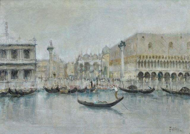 Null Victor FALIES (1849-1901)

Venise, la jetée (grise)

Huile sur toile, signé&hellip;