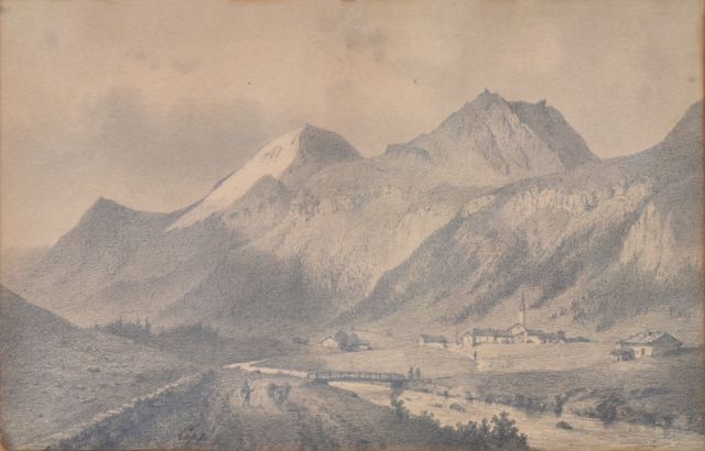 Null Gabriel LOPPÉ (1825-1913)

Paysage animé dans les Alpes

Dessin à la mine d&hellip;