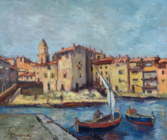 Null DOBROSKY (XXe)

Le port de Saint-Tropez

Huile sur toile, signée en bas à g&hellip;