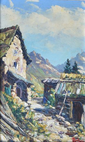 Null Étienne BOVIER-LAPIERRE (1908-1987)

Paysage de l’Oisans

Huile sur panneau&hellip;