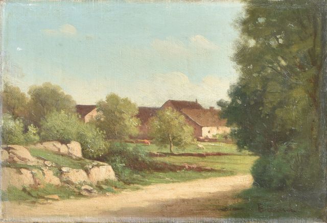 Null Joseph BACCARD (1843-1902)

L’entrée du village

Huile sur toile, signée en&hellip;