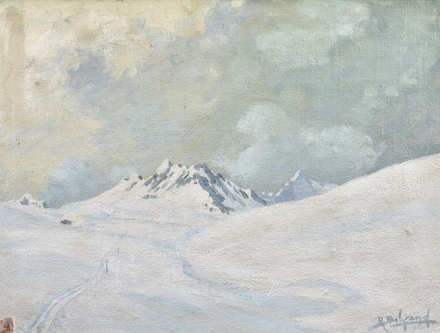 Null Robert BELGRAND (1901-1982)

Val d’Isère, circa 1930

Huile sur toile, sign&hellip;