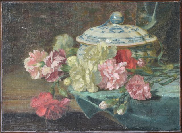 Null Marie MALPERTUY (1859-après 1906)

Jeté de fleurs dans un intérieur

Huile &hellip;