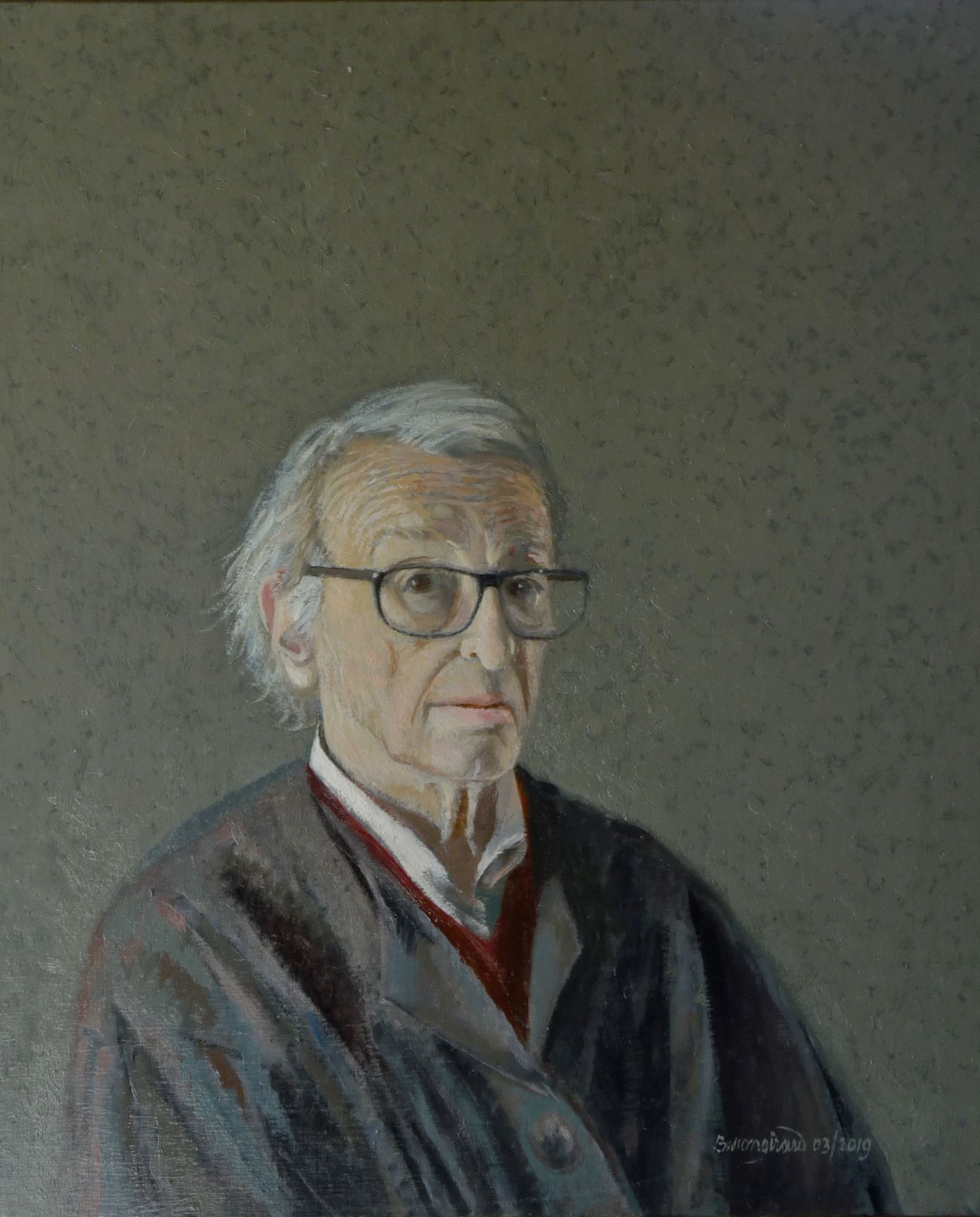Null Jean-Claude BESSON-GIRARD (1938-2021)

Autoportrait, 2019

Huile sur toile,&hellip;