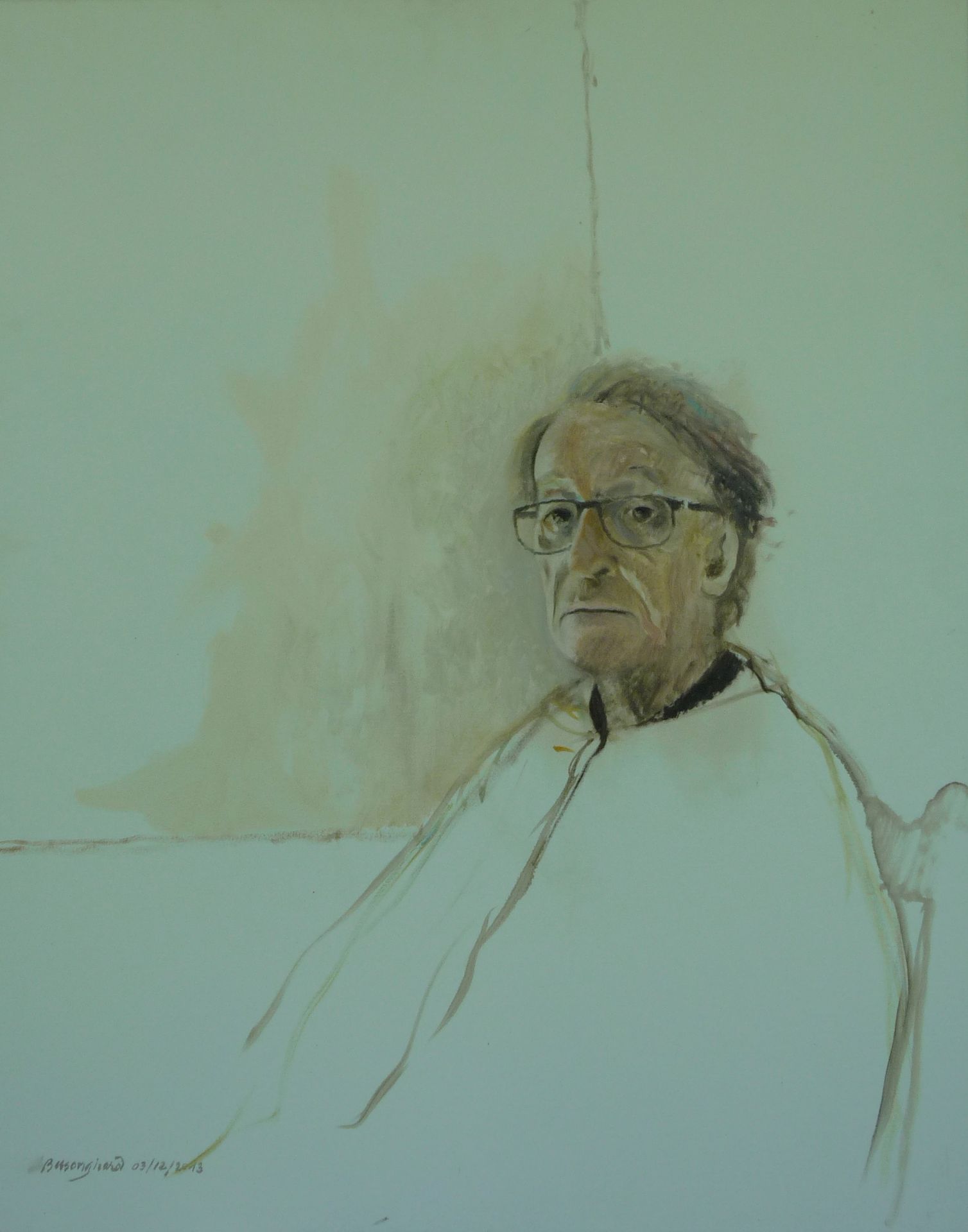 Null 让-克劳德-贝松-吉拉尔 (1938-2021)

自画像, 2013

布面油画，左下角有签名和日期03/12/2013

81 x 65 cm