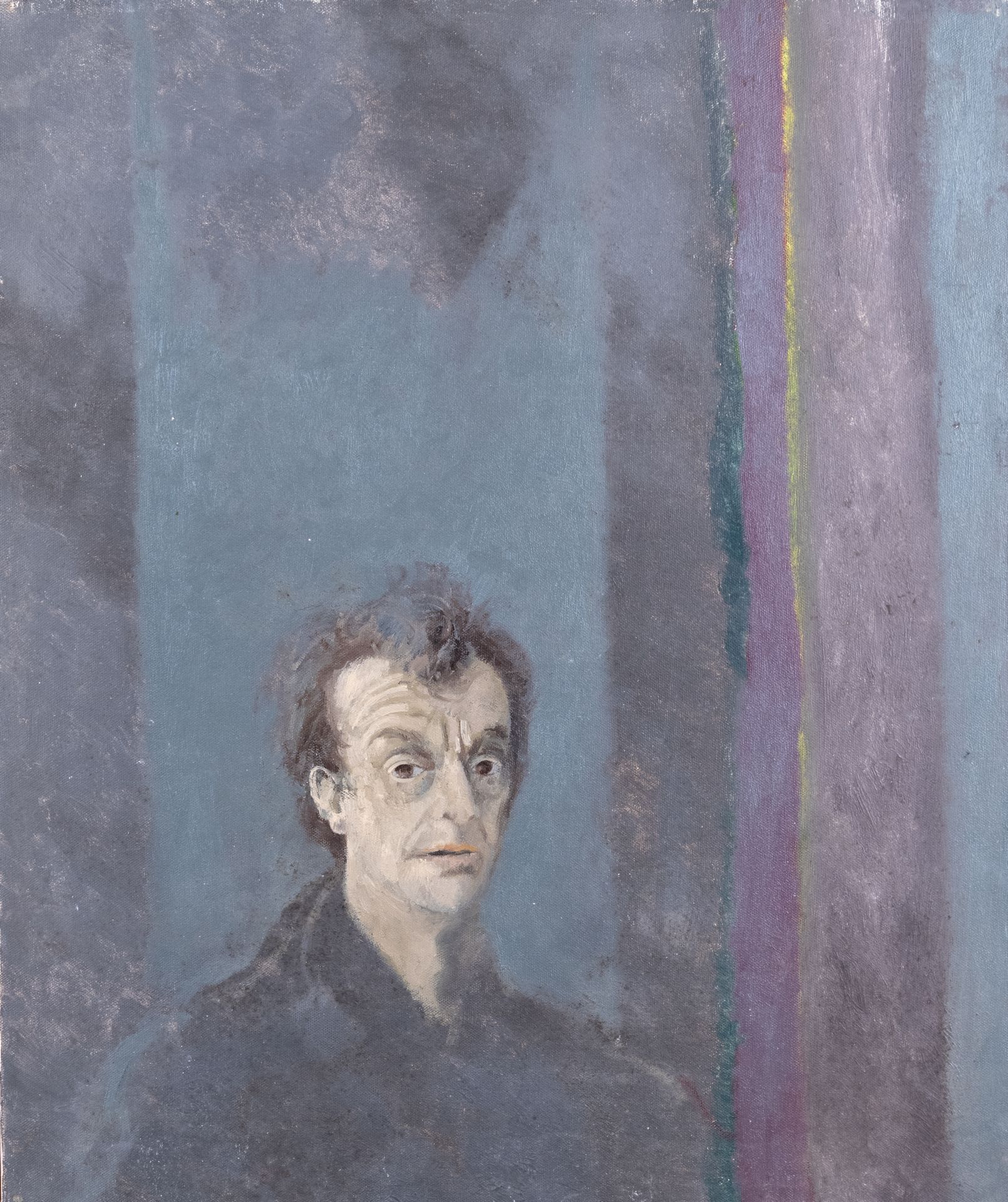 Null 让-克劳德-贝松-吉拉尔 (1938-2021)

自画像

布面油画，无签名

61 x 50,5 cm