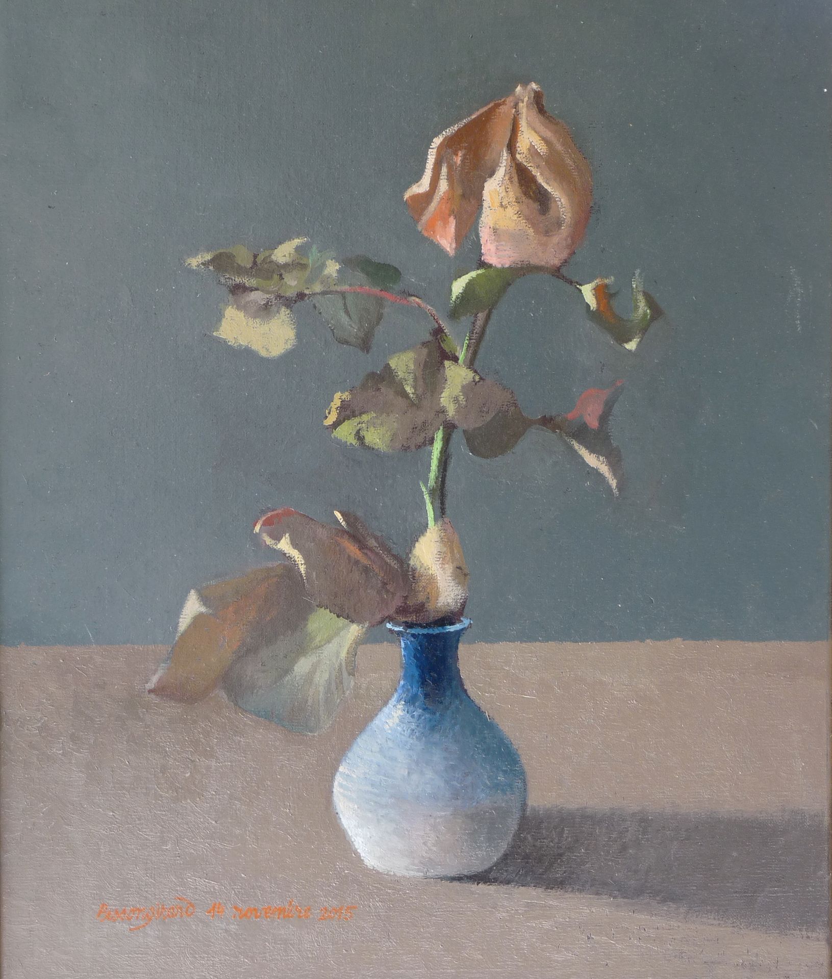 Null Jean-Claude BESSON-GIRARD (1938-2021)

La rose de novembre, triptyque panne&hellip;