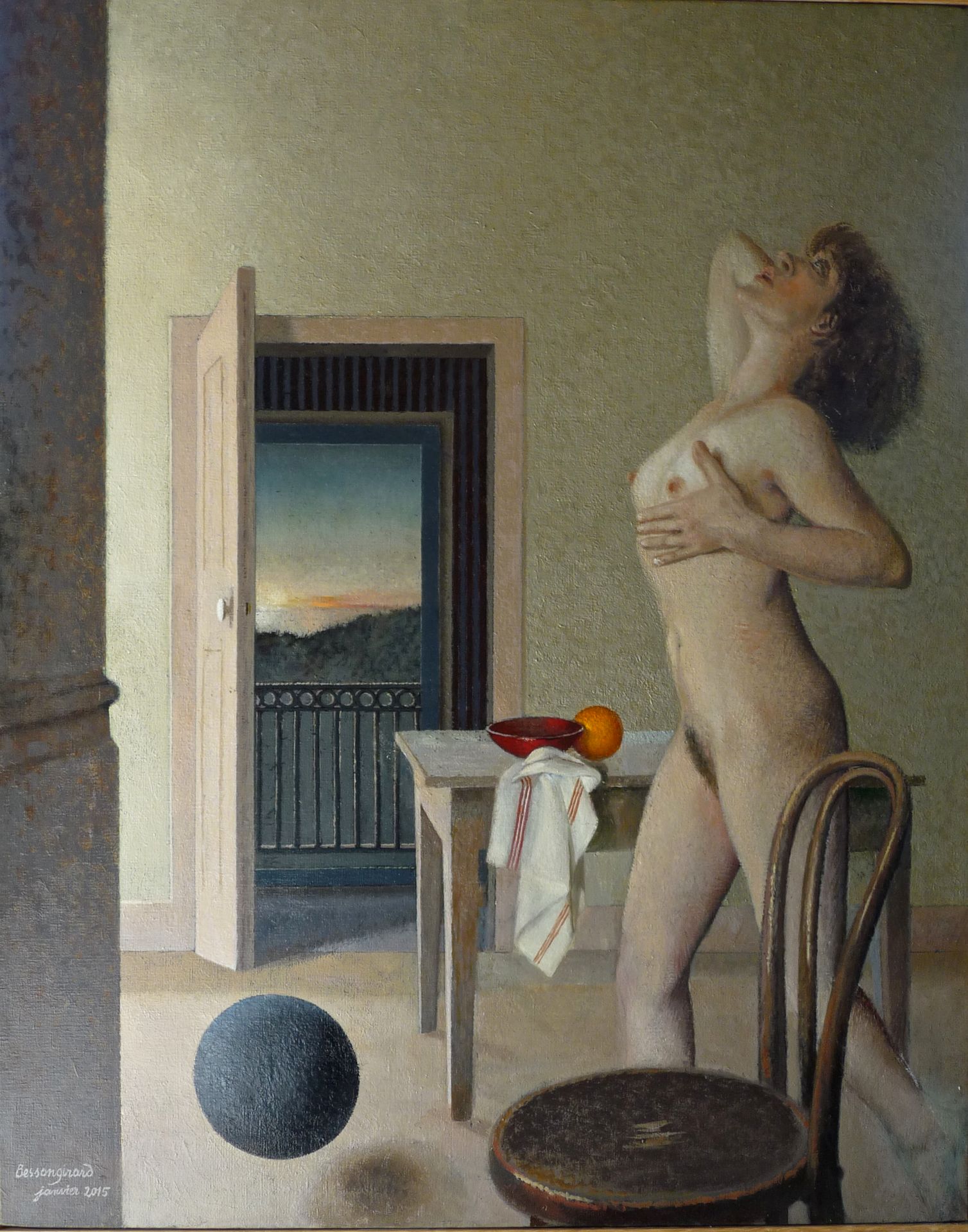 Null 让-克劳德-贝松-吉拉尔(1938-2021)

不确定的黎明, 2015

布面油画，左下角有签名和日期2015年1月

92 x 73 cm