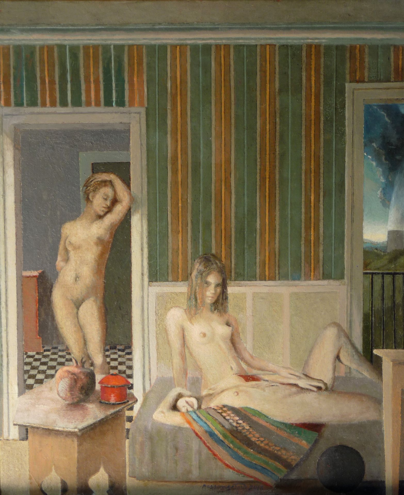 Null 让-克劳德-贝松-吉拉尔 (1938-2021)

无题2, 2018

布面油画，中央下方有签名和日期

46 x 38 cm
