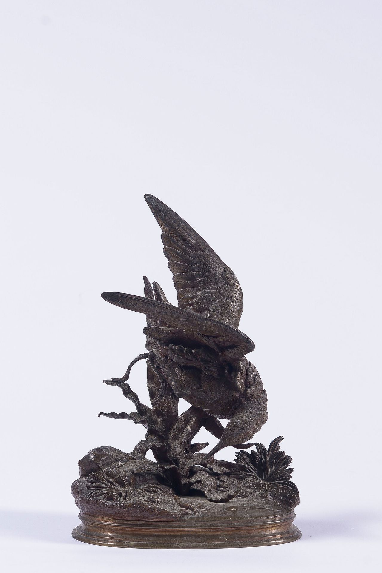 Null Según Jules MOIGNIEZ (1835-1894)

Woodcock 

Prueba en bronce con pátina ma&hellip;