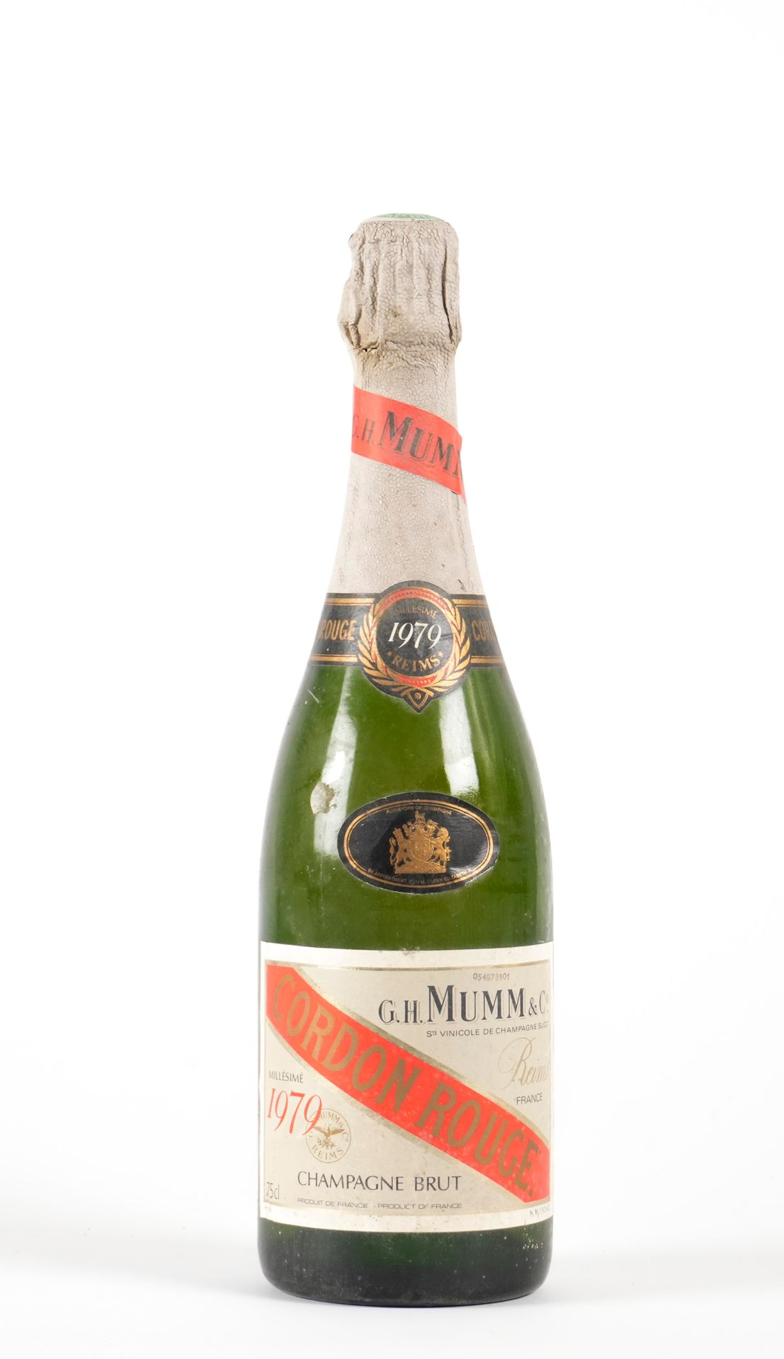 Null 1 B CHAMPAGNE BRUT CORDON ROUGE (e.L.A; slightly dirty cap) Mumm 1979