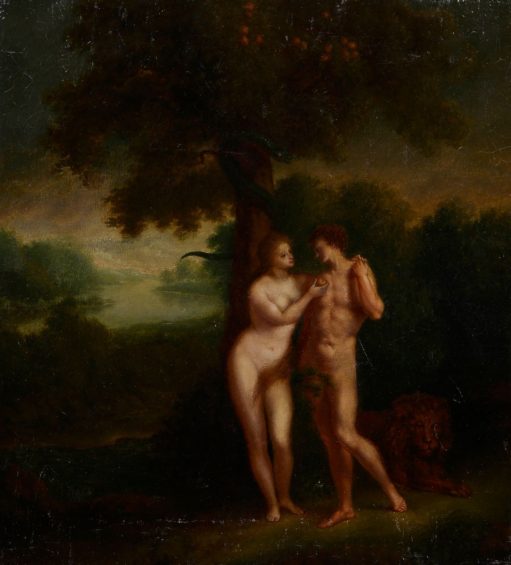 Null Suiveur de Jean-Baptiste SANTERRE (1651-1717)

Adam et Eve

Huile sur toile&hellip;