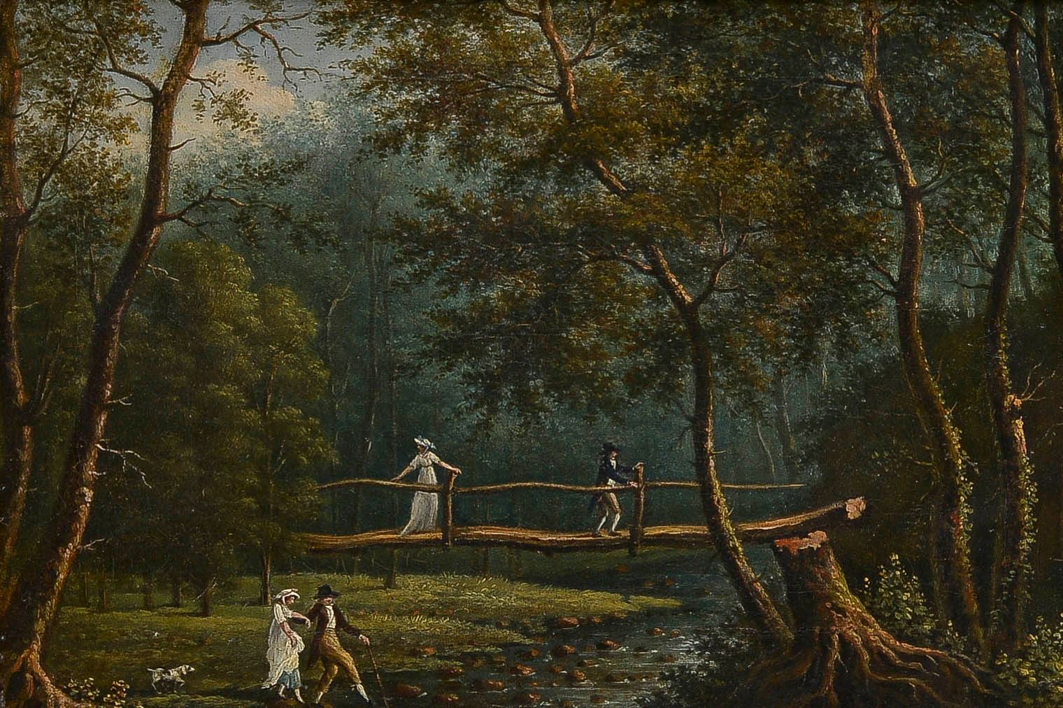 Null Michel GROBON (1770-1853)

Promeneurs au vallon de Brignais

Huile sur toil&hellip;