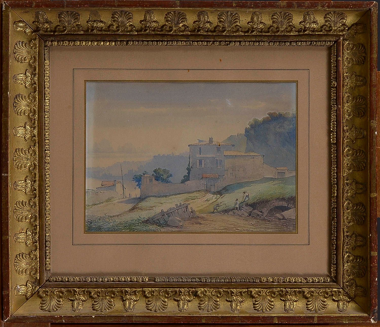 Null 希波吕-莱马利(1809-1844)

索恩河畔的房子

水彩画，右下角有单字，右下角有EG首字母的收藏印章

18.5 x 26 cm (展出中)
&hellip;