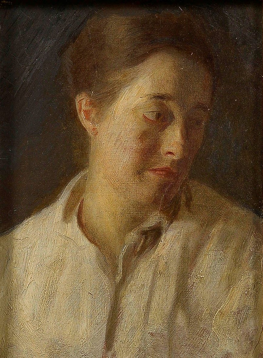 Null 约瑟夫-布吕尼埃 (1860-1929)

穿白衬衫的女人的画像

纸板上的油彩

24 x 17 cm